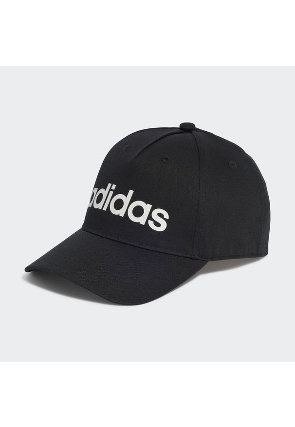 Adidas - Daily Cap. Kolor: czarny, biały, wielokolorowy. Materiał: materiał. Styl: sportowy, klasyczny
