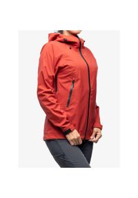 Kurtka przeciwdeszczowa damska Helikon-Tex Squall Hardshell. Kolor: czerwony. Materiał: hardshell