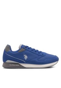 Sneakersy U.S. Polo Assn.. Kolor: niebieski