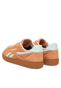 Reebok Sneakersy CLUB C GROUNDS UK 100220815 Pomarańczowy. Kolor: pomarańczowy. Materiał: zamsz, skóra. Model: Reebok Club