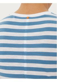 BOSS T-Shirt C_Esla_Striped 50504192 Niebieski Regular Fit. Kolor: niebieski. Materiał: bawełna #3