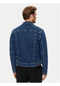 Guess Jeans Kurtka jeansowa M4YN33 D5DM3 Granatowy Regular Fit. Kolor: niebieski. Materiał: bawełna #5