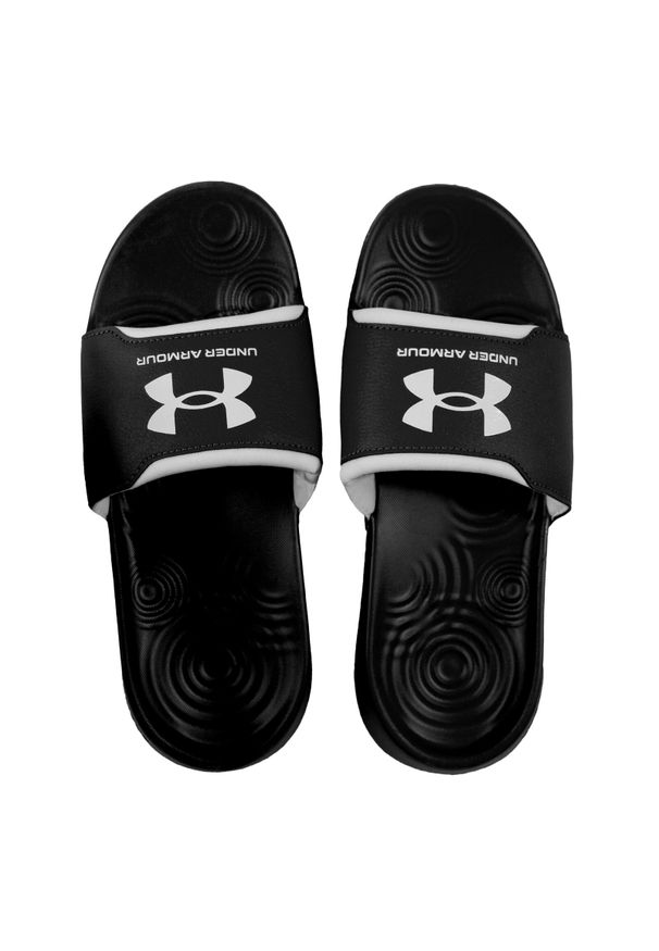 Buty do stepowania Under Armour Ignite Select. Zapięcie: pasek. Kolor: czarny, wielokolorowy, biały. Materiał: syntetyk, materiał, guma. Sport: pływanie