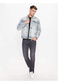 Guess Kurtka jeansowa M3YXN6 D4YO0 Niebieski Regular Fit. Kolor: niebieski. Materiał: bawełna #5