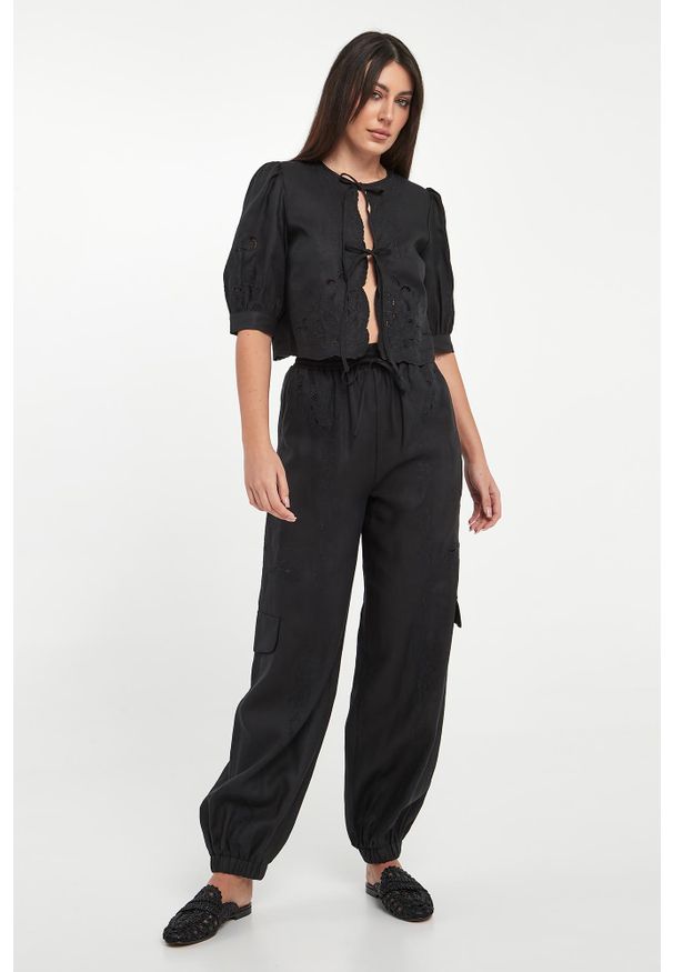 Twinset Milano - Koszula damska lniana TWINSET. Materiał: len