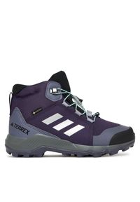 Adidas - Trekkingi adidas. Kolor: fioletowy. Technologia: Gore-Tex. Model: Adidas Terrex. Sport: turystyka piesza