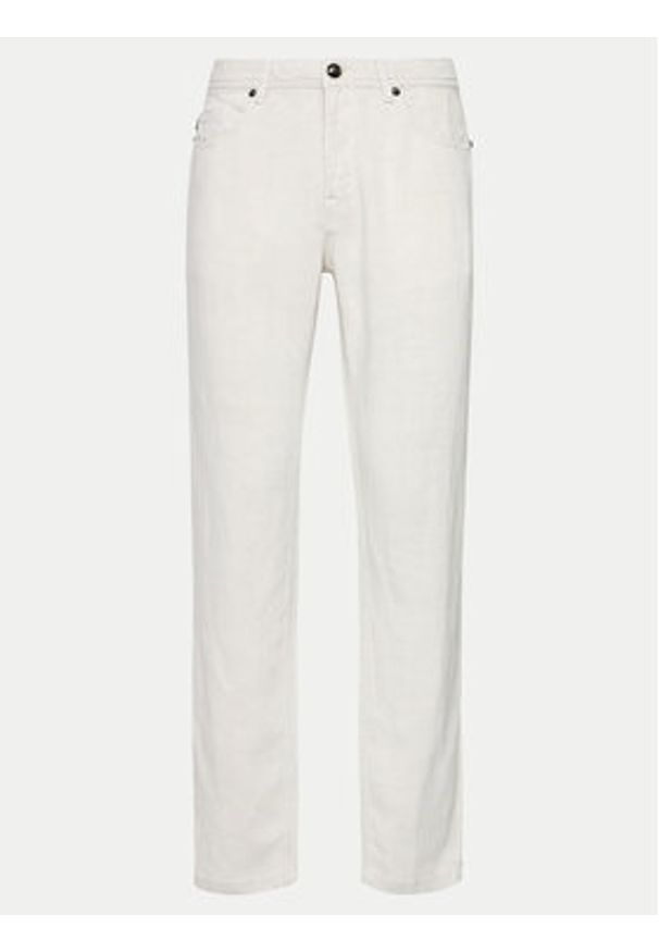 JOOP! Jeansy 05Fortres 30041803 Biały Modern Fit. Kolor: biały