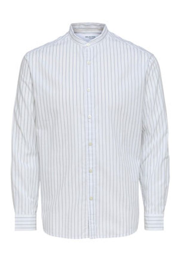 Selected Homme Koszula 16088354 Biały Regular Fit. Kolor: biały. Materiał: bawełna