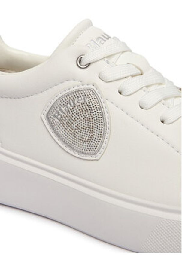 Blauer Sneakersy S6VENUS01/LEA Biały. Kolor: biały. Materiał: skóra