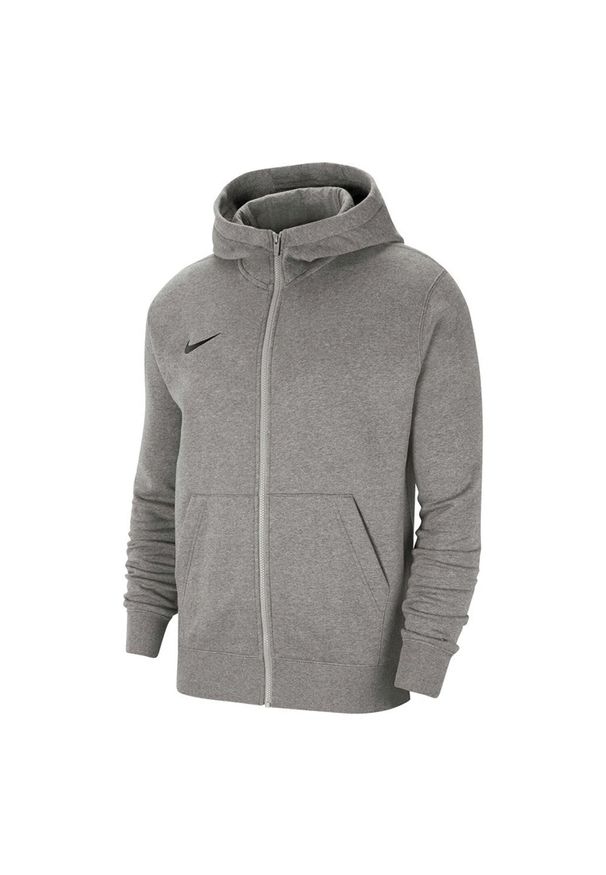 Nike - Bluza Dziecięca Park 20 Fleece Full Zip Hoodie. Kolor: szary. Sport: joga i pilates