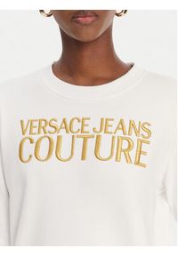 Versace Jeans Couture Bluza 80HAIT01 CF01T Biały Regular Fit. Typ kołnierza: kołnierzyk włoski. Kolor: biały. Materiał: bawełna #3