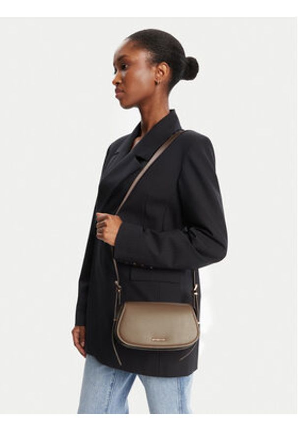 MICHAEL Michael Kors Torebka 32S5GL0C1L Beżowy. Kolor: beżowy. Materiał: skórzane