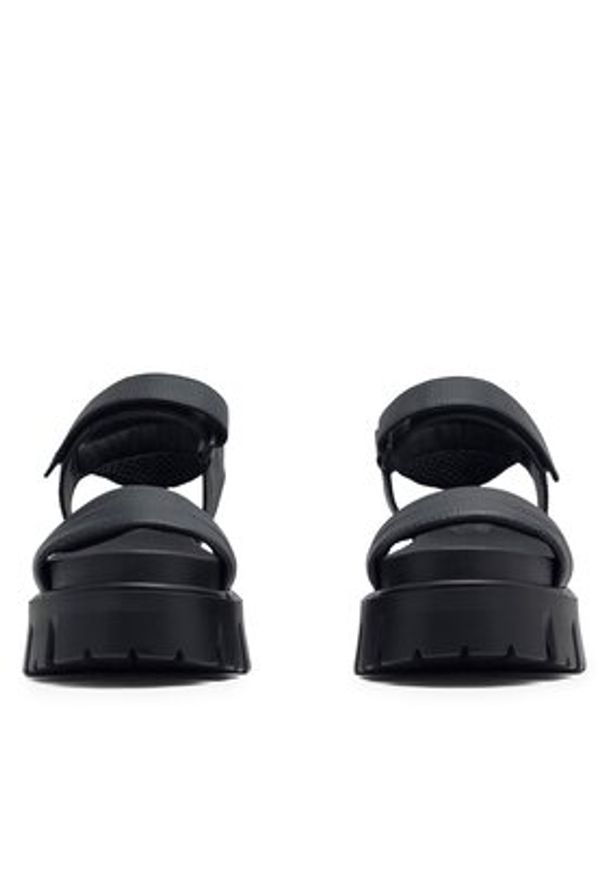 Badura Sandały 22SS56 Czarny. Kolor: czarny. Materiał: skóra