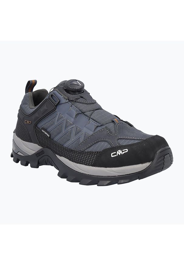 CAMPAGNOLO - Buty trekkingowe męskie CMP Rigel Low Fitgo. Kolor: szary. Styl: sportowy. Sport: turystyka piesza