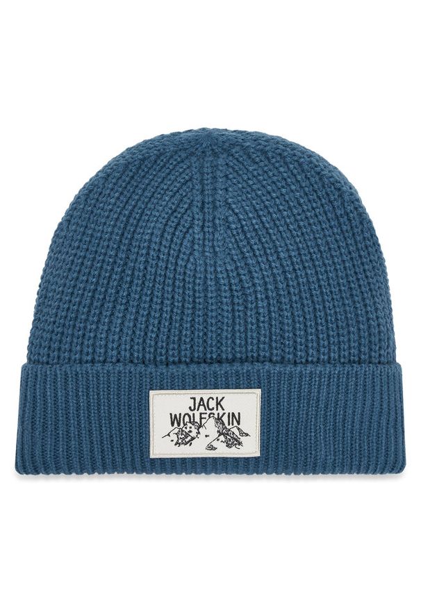 Czapka Jack Wolfskin. Kolor: niebieski