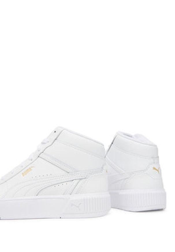Puma Sneakersy Carina Mia Mid 402640 01 Biały. Kolor: biały. Materiał: skóra