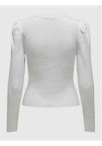 only - ONLY Bluzka Sally 15251029 Biały Regular Fit. Kolor: biały. Materiał: syntetyk