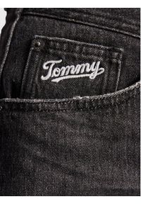 Tommy Jeans Spódnica jeansowa Yoke DW0DW14847 Czarny Regular Fit. Kolor: czarny. Materiał: bawełna, jeans