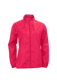 Kurtka do biegania damska Joma Galia przeciwdeszczowa. Kolor: czerwony, wielokolorowy, różowy. Sport: bieganie