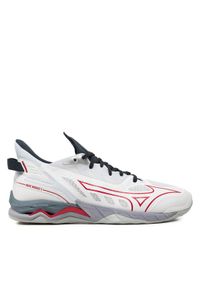 Mizuno Buty halowe Wave Mirage 5 X1GA2350 Biały. Kolor: biały. Materiał: materiał. Model: Mizuno Wave #1