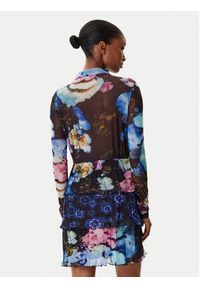 Desigual Sukienka codzienna Coral Lacroix 25WWVK10 Kolorowy Regular Fit. Okazja: na co dzień. Materiał: wiskoza. Wzór: kolorowy. Typ sukienki: proste. Styl: casual #4