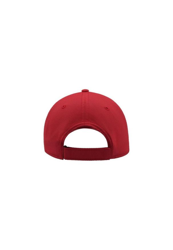 ATLANTIS - Estoril Jacquard Weave 6 Panel Cap. Kolor: czerwony