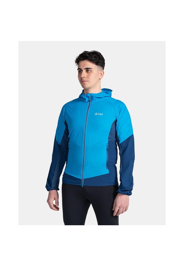 Kurtka Kilpi Rayen. Kolor: niebieski. Materiał: nylon. Sport: turystyka piesza
