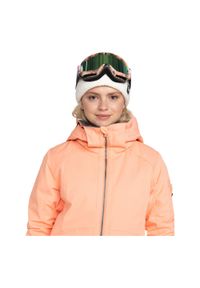Roxy - Kurtka do sportów zimowych damska MEADE. Kolor: różowy. Długość: krótkie. Sezon: zima. Sport: narciarstwo #1