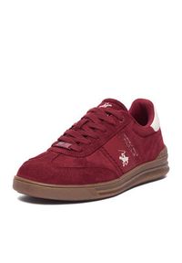 Beverly Hills Polo Club Sneakersy CEO-A1419104A Bordowy. Kolor: czerwony. Materiał: materiał #4