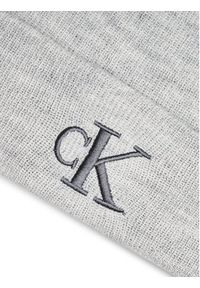 Calvin Klein Czapka Monogram Embro K60K612319 Szary. Kolor: szary. Materiał: materiał, poliester #3