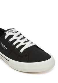 Pepe Jeans Tenisówki Brady Basic W PLS31287 Czarny. Kolor: czarny. Materiał: materiał #6
