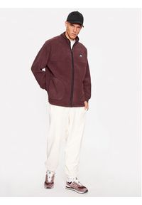 New Balance Polar Athletics Polar Fleece Full Zip MJ33503 Czerwony ciemny Regular Fit. Kolor: czerwony. Materiał: syntetyk #4