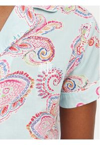 Lauren Ralph Lauren - LAUREN RALPH LAUREN Piżama LAUREN RALPH LAUREN-ILN12506 Niebieski jasny Regular Fit. Kolor: niebieski. Materiał: bawełna #3