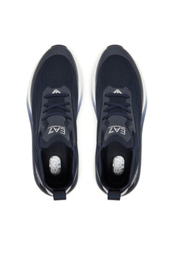 EA7 Emporio Armani Sneakersy 7X000343 AF18639 MB302 Niebieski. Kolor: niebieski. Materiał: materiał