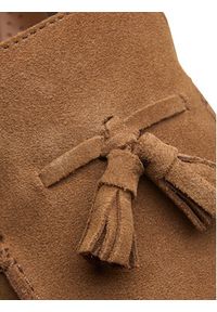 Clarks Mokasyny Torford Tassel 26180333 Brązowy. Kolor: brązowy. Materiał: zamsz, skóra #4