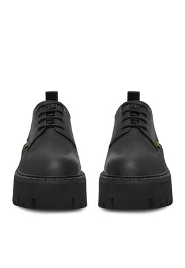 G-Star RAW - G-Star Raw Półbuty WI34-MANYA-02 Czarny. Kolor: czarny. Materiał: skóra, nubuk