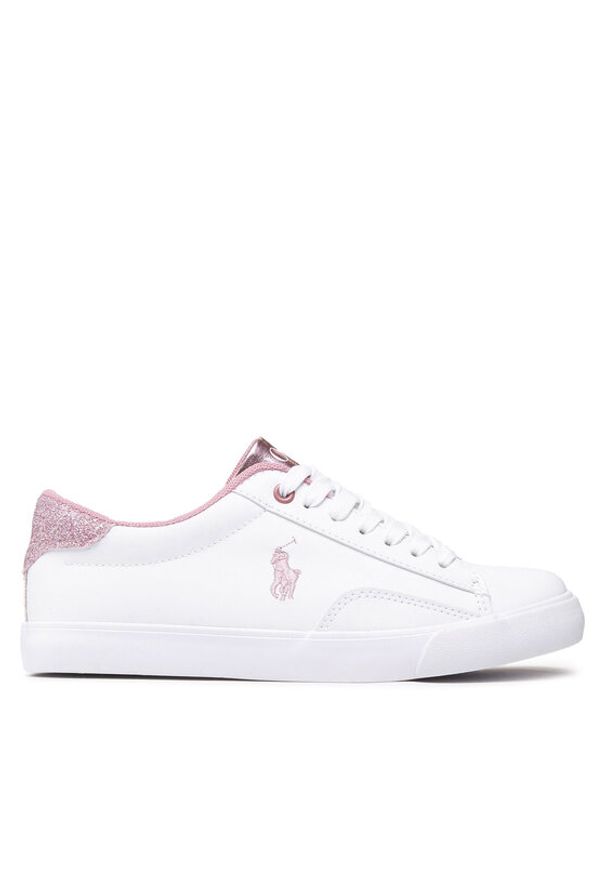 Polo Ralph Lauren Tenisówki Theron V RF104103 Biały. Kolor: biały. Materiał: skóra