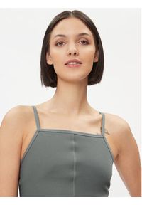 Reebok Top Yoga Performance IM4044 Szary Fitted Fit. Kolor: szary. Materiał: syntetyk #4