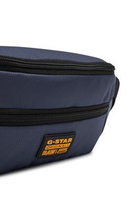 G-Star RAW - G-Star Raw Saszetka nerka GSR-P-003-07 Granatowy. Kolor: niebieski. Materiał: materiał #6