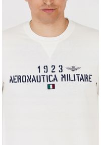 Aeronautica Militare - AERONAUTICA MILITARE Longsleeve biały męski. Kolor: biały. Długość rękawa: długi rękaw. Długość: długie