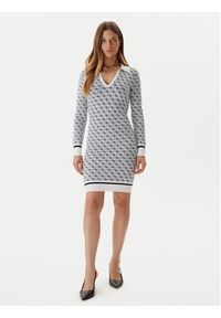 Guess Sukienka dzianinowa W5BK25 Z3JD2 Écru Slim Fit. Materiał: syntetyk #5