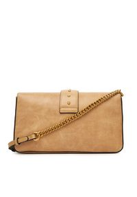 Pinko - PINKO Torebka Love One Classic Slouchy Fl PE 25 PLTT 104524 A2C2 Beżowy. Kolor: beżowy. Materiał: skórzane