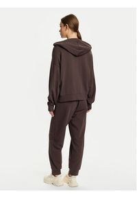 EA7 Emporio Armani Dres 7W000420 AF12473 U6063 Brązowy Relaxed Fit. Kolor: brązowy. Materiał: bawełna #4