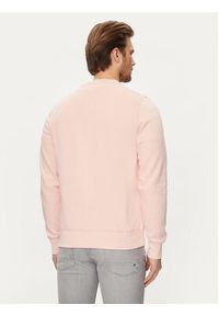 TOMMY HILFIGER - Tommy Hilfiger Bluza Logo MW0MW11596 Różowy Regular Fit. Kolor: różowy. Materiał: syntetyk, bawełna