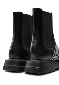 Love Moschino - LOVE MOSCHINO Sztyblety JA24104G1LIA0000 Czarny. Kolor: czarny. Materiał: skóra #8