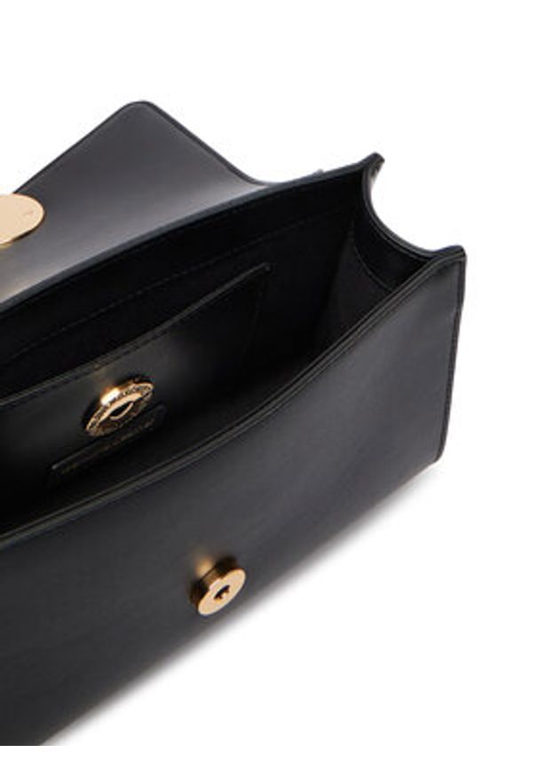 Love Moschino - LOVE MOSCHINO Torebka JC4146PP1OL1600A Czarny. Kolor: czarny. Materiał: skórzane