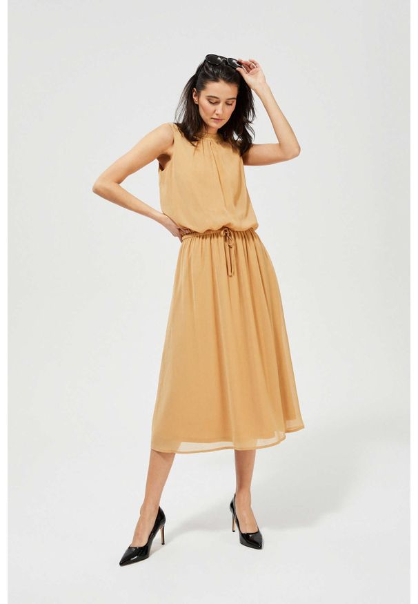 Sukienka MOODO boho, z nadrukiem