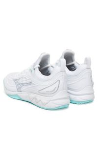 Mizuno Buty halowe Wave Luminous 3 V1GC2420 Biały. Kolor: biały. Materiał: skóra. Model: Mizuno Wave #3