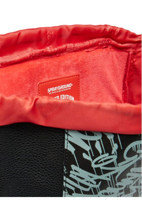 SPRAYGROUND Plecak 910B6492NSZ Czarny. Kolor: czarny. Materiał: skóra