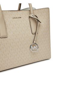 MICHAEL Michael Kors Torebka Ruthie 30S5S9RS3V Beżowy. Kolor: beżowy. Materiał: skórzane
